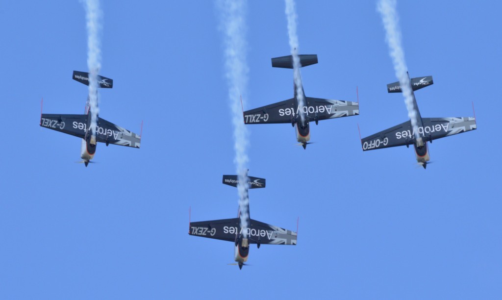 The UK’s acclaimed Blades Aerobatic Team disband, citing “degradation” of the airshow circuit