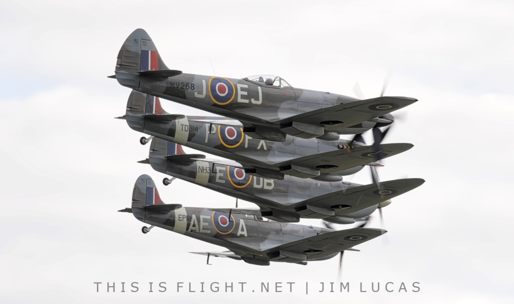 20 Spitfires and Seafires now confirmed for Duxford Battle of Britain Airshow