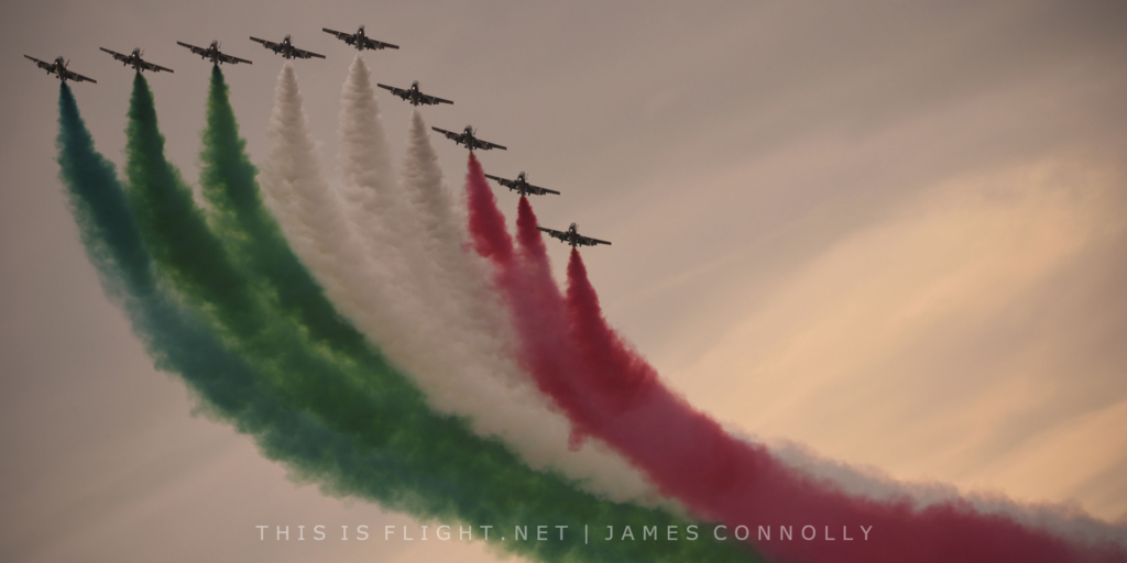 Frecce Tricolori 2024 North American Tour to the USA and Canada