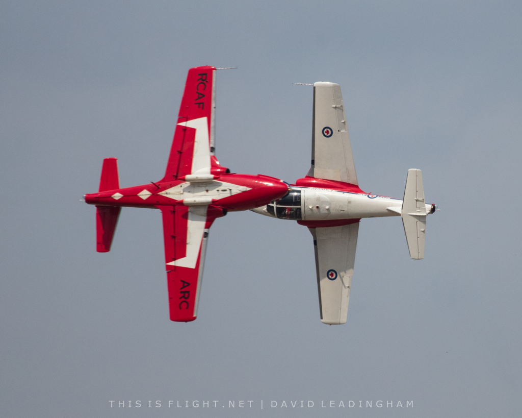 First Snowbirds jet recieves life extension upgrade to allow operations until 2030