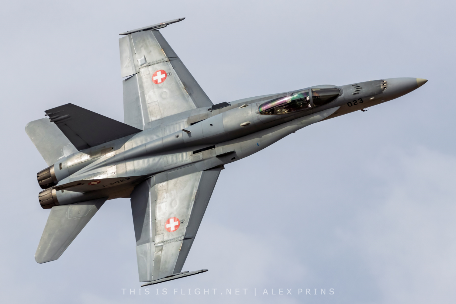 Swiss Air Force F/A-18C Hornet 2024 solo display schedule