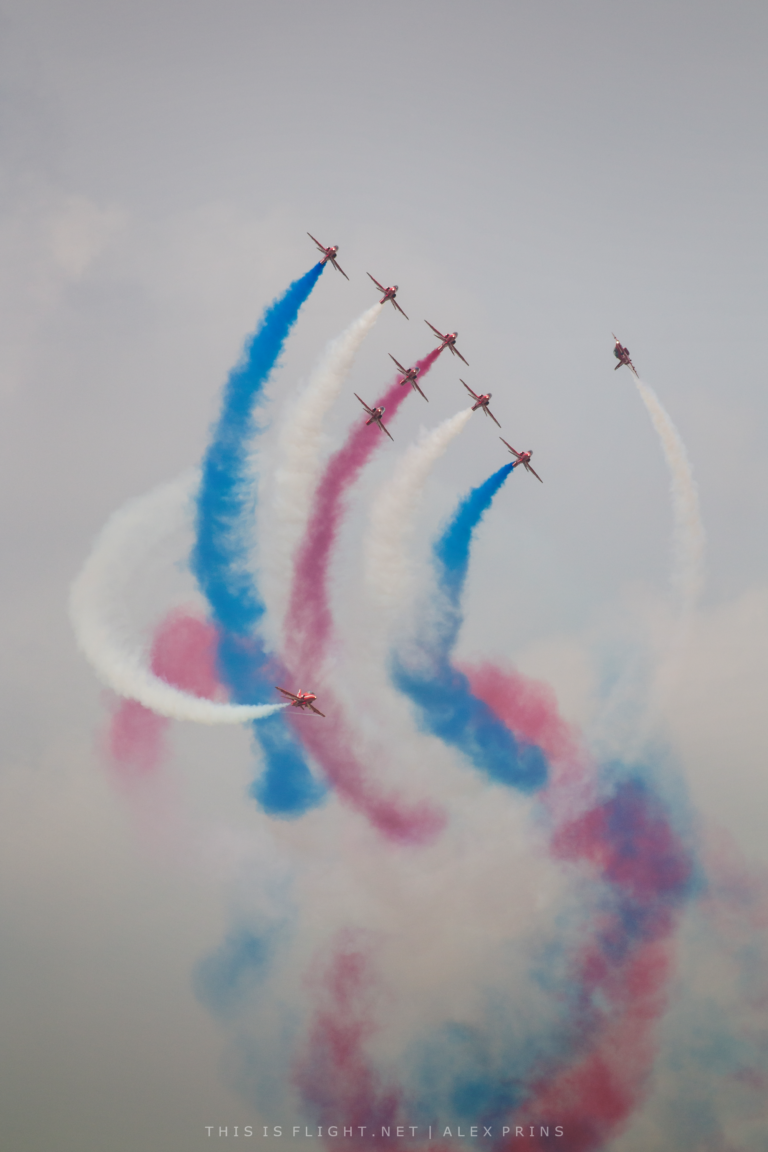 RAF Red Arrows 2024 airshow schedule This is Flight